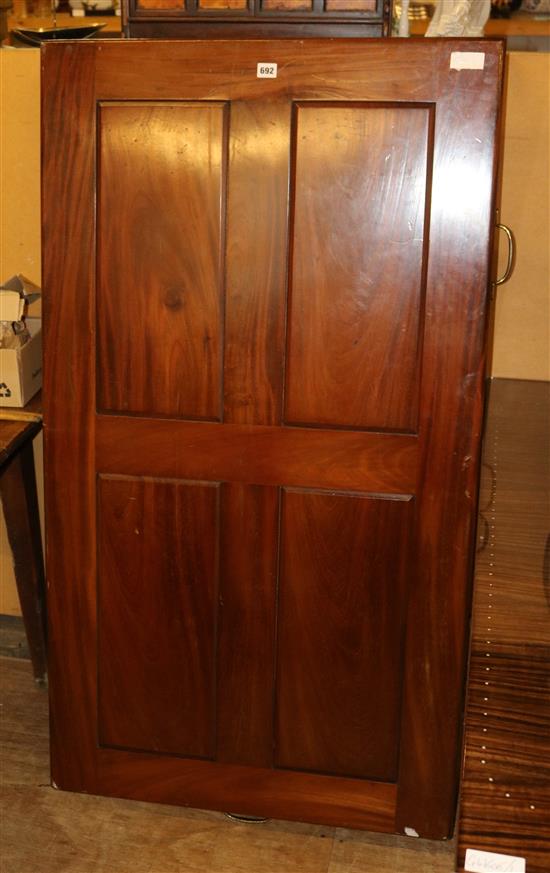 Victorian mahogany bagatelle table and accessories